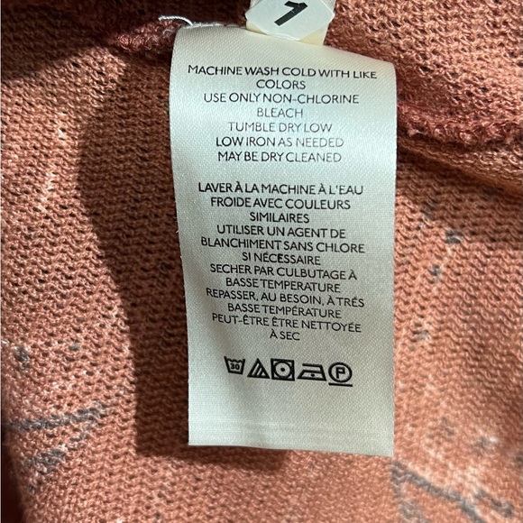 Free People Pink Paisley Top - Picture 8 of 9